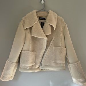 MinkPink Faux Shearling Jacket
